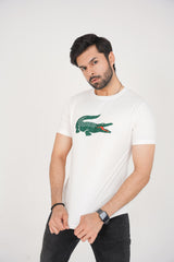Lacoste Crocodile Graphic Tee