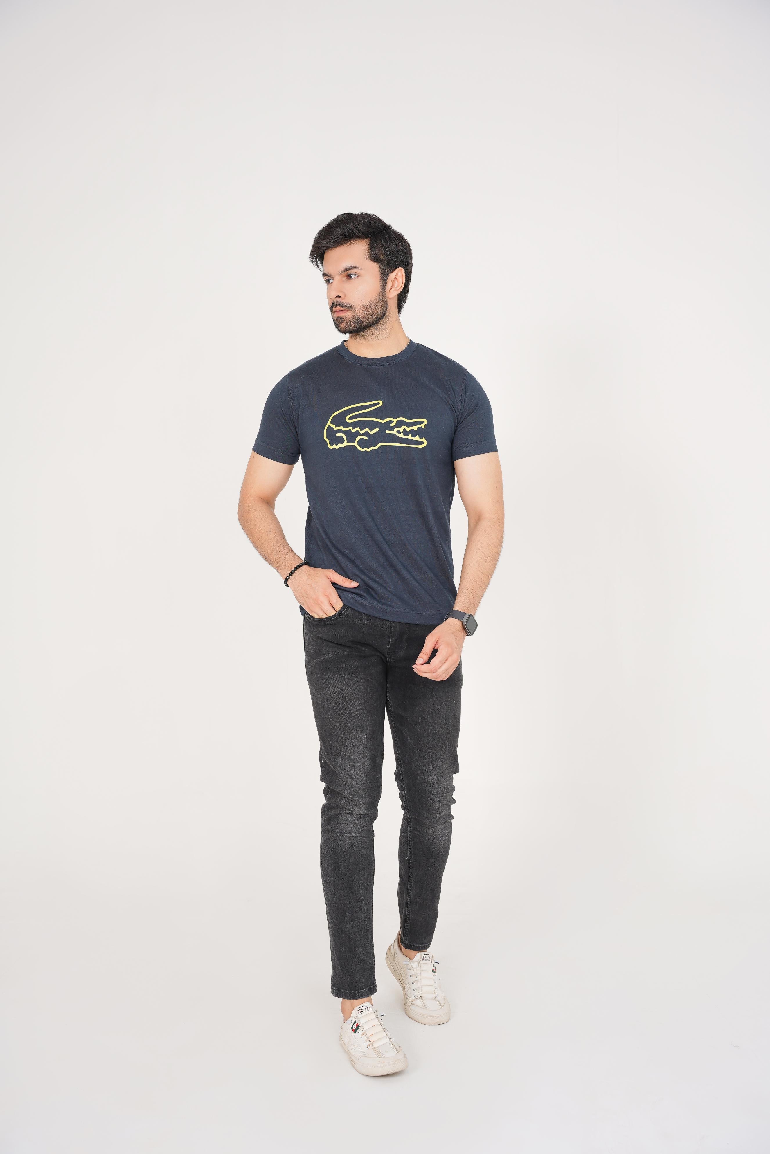 Lacoste Crocodile Graphic Tee