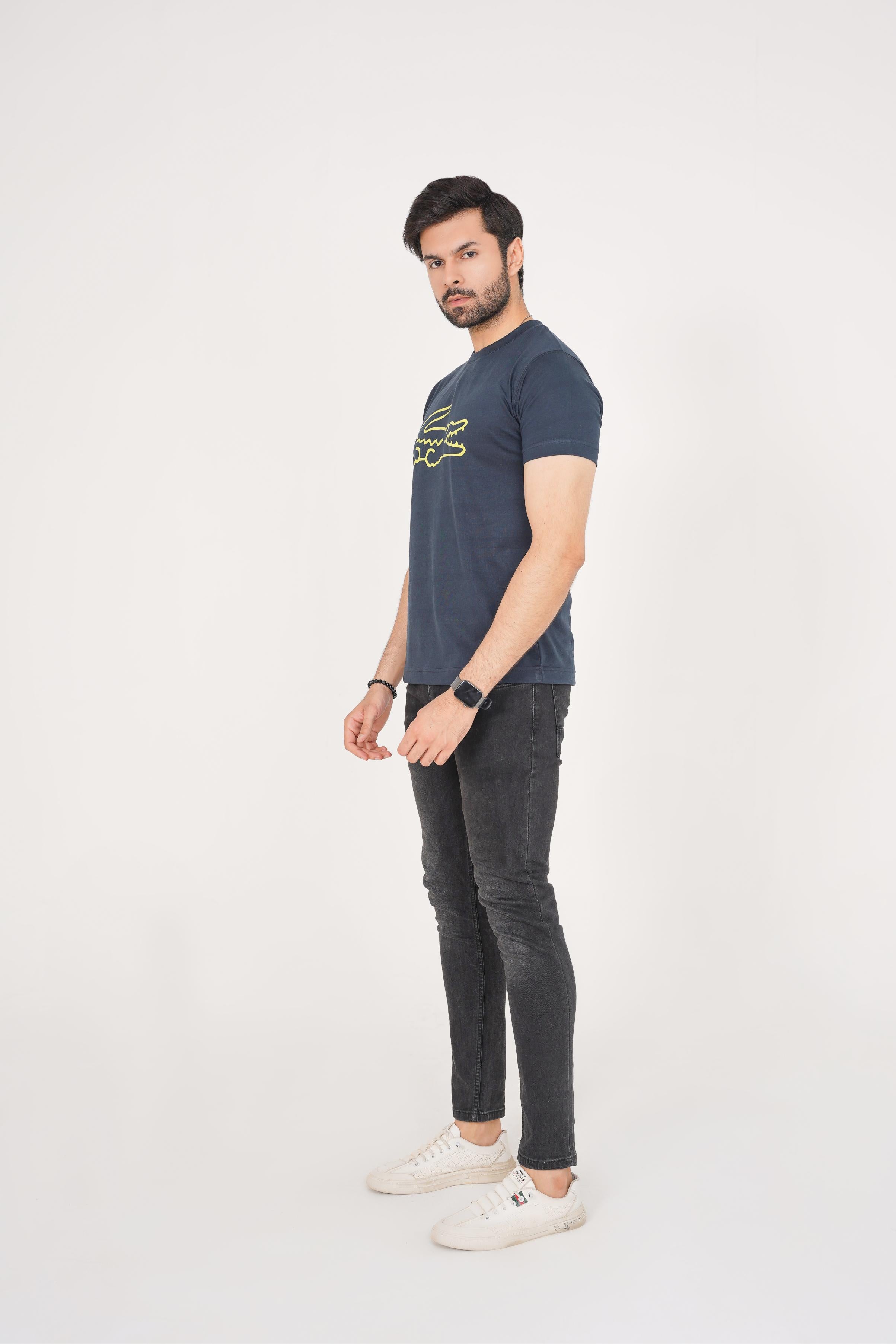 Lacoste Crocodile Graphic Tee