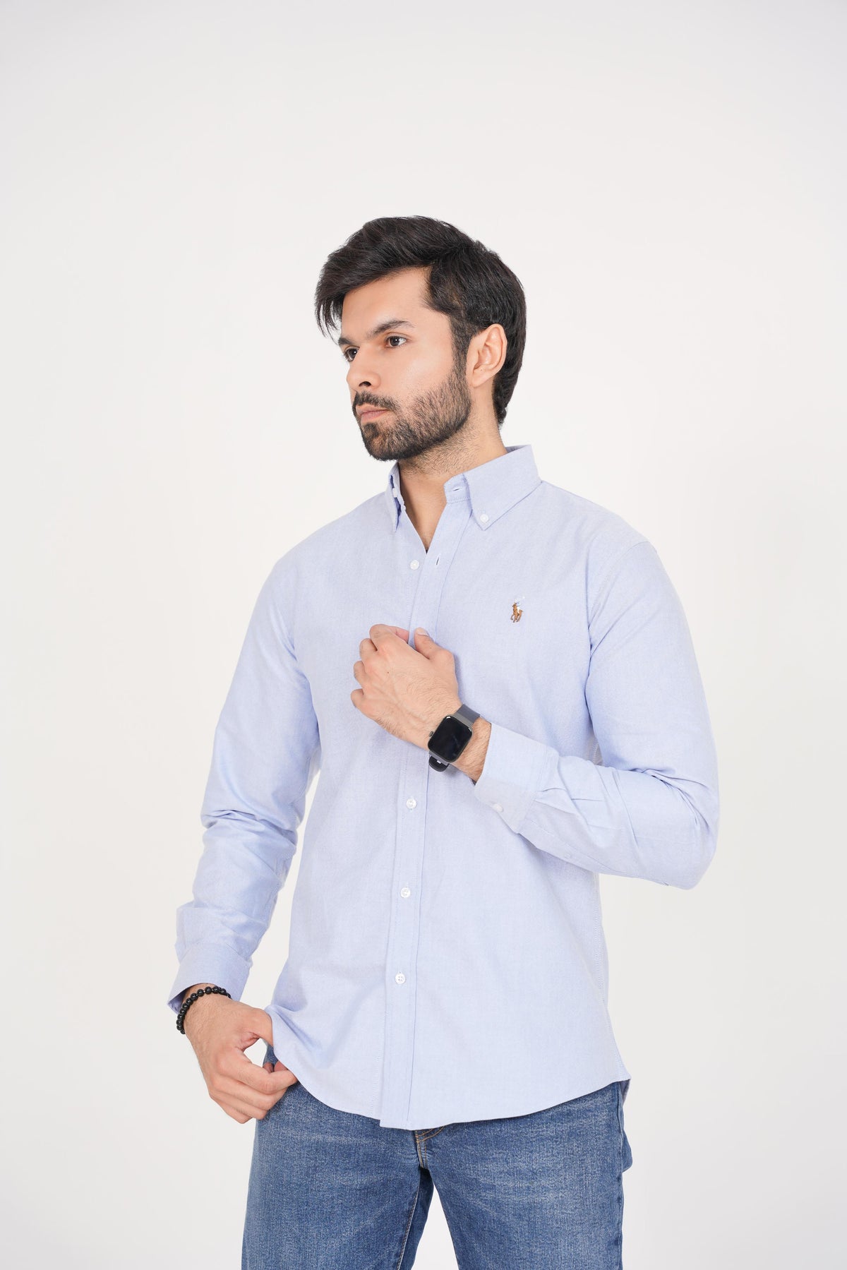 Ralph Lauren Men's -Regular Fit  Light Blue Shirt