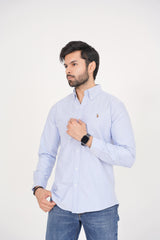 Ralph Lauren Men's -Regular Fit  Light Blue Shirt